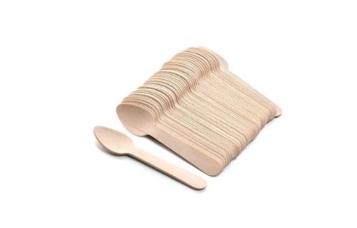 ملاعق خشب 50 حبة صغير