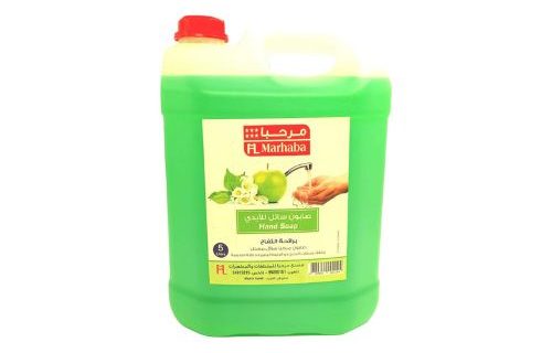 سائل ايدي تفاح 5 لتر مرحبا