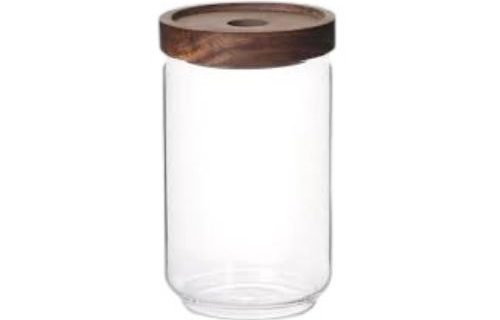 برطمان  بغطاء خشبى مقاس 9*15 سم (750مل )