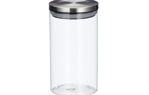 برطمان دائري بغطاء معدنى مقاس 10 * 15 سم (1100 مل )