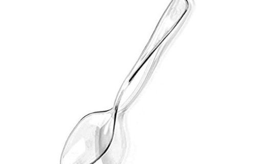 ملاعق ايس كريم شفاف