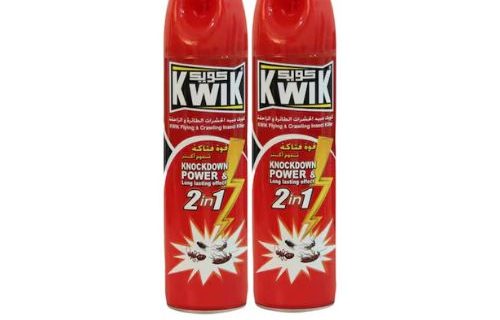 كويك مبيد الحشرات الطائرة والزاحفة 400 مل  2 حبة