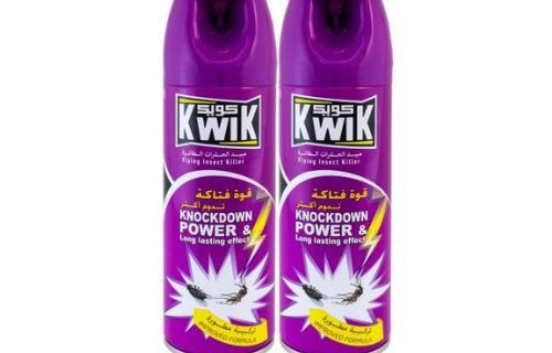 كويك دبل باور قاتل الحشرات الطائرة 400 مل 2 حبة