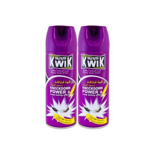 كويك دبل باور قاتل الحشرات الطائرة 400 مل 2 حبة