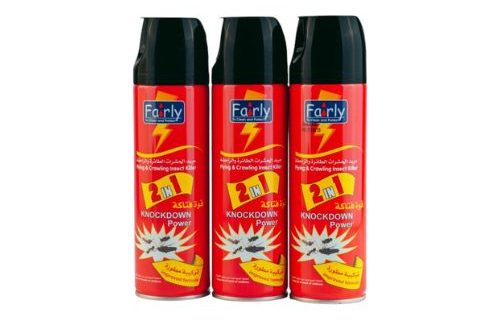 فيرلي الترا مبيد الحشرات الطائرة والزاحفة 300 مل 3 حبات