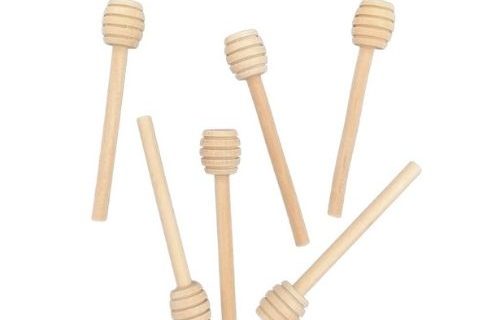 ملعقه عسل خشبيه – 10 سم