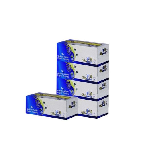 مناشف الوطني 100 ورقة 25 حبة