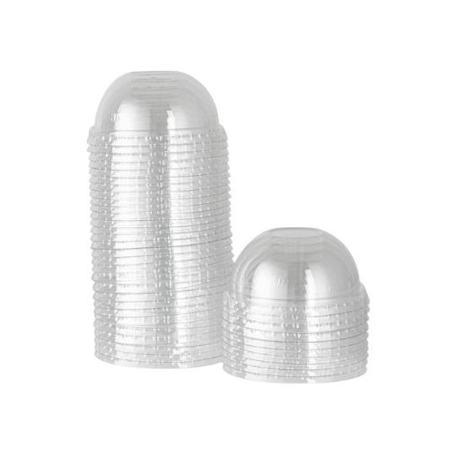 غطاء اكواب شفاف دائري 50 حبة