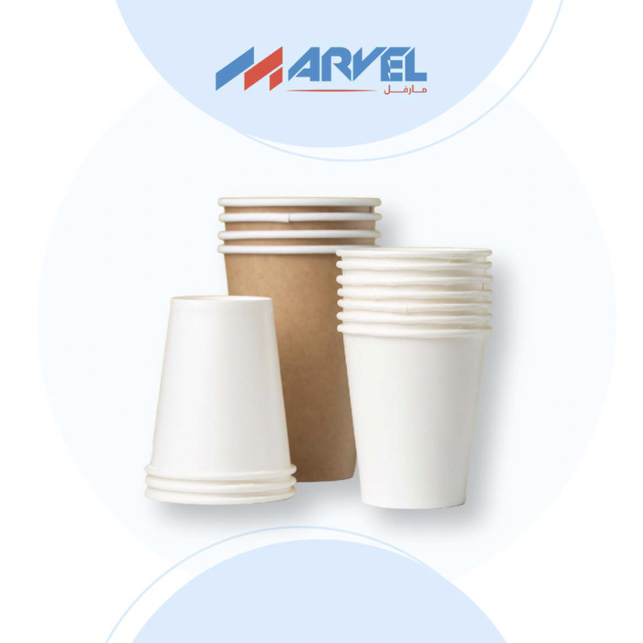 الاكواب الورقيه و البلاستيكية