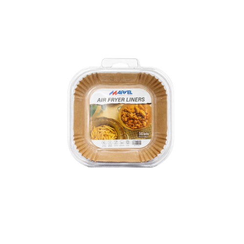 ورق ايرفراير مربع 50 حبة مقاس 16*16