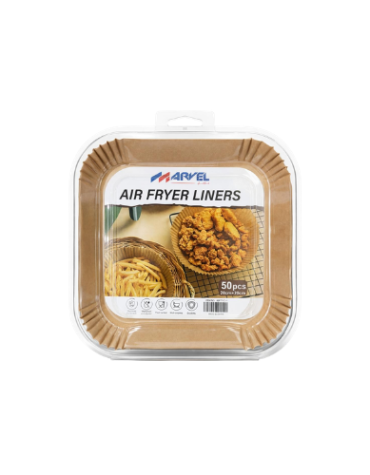 ورق ايرفراير مربع 50 حبة مقاس 20*20